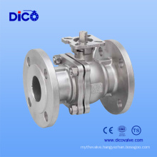 CF8m/CF8 Stainless Steel Flange Ball Valve with API 6D